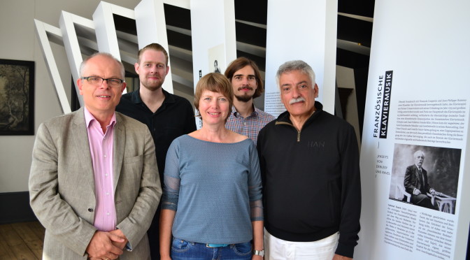 von links nach rechts: Wolfgang Rathert, Tobias Grill, Johanna Jürgensen, Daniel Finke, Peter Froundjian